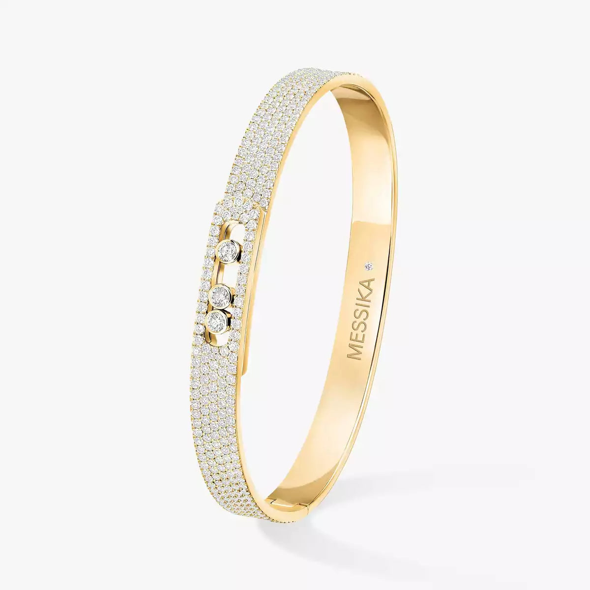 [✨Rose💎]Move Noa Full Pave Diamond Bangle Bracelet