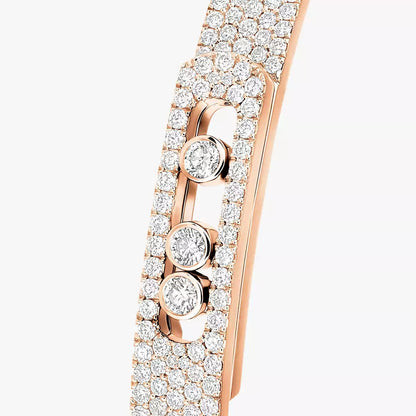[✨Rose💎]Move Noa Full Pave Diamond Bangle Bracelet