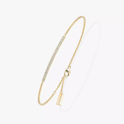 [✨Rose💎]Gatsby Diamond Bracelet