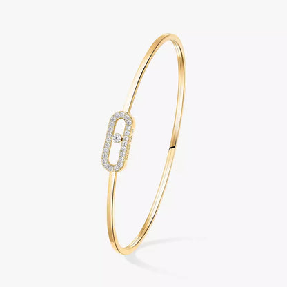 [✨Rose💎]Move Uno pave flex bangle medium