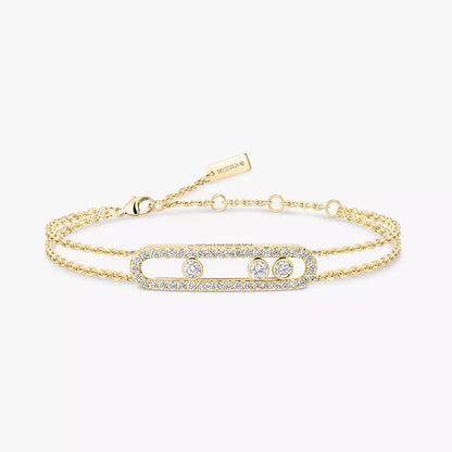 [✨Rose💎] Move Classique pave bracelet