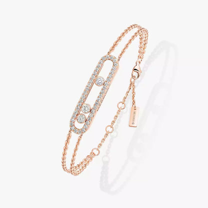 [✨Rose💎] Move Classique pave bracelet