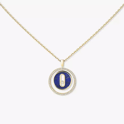 [✨Rose💎]Lucky Move Diamond Necklace in Rose Gold and White Mother-of-Pearl