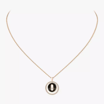 [✨Rose💎]Lucky Move Diamond Necklace in Rose Gold and White Mother-of-Pearl