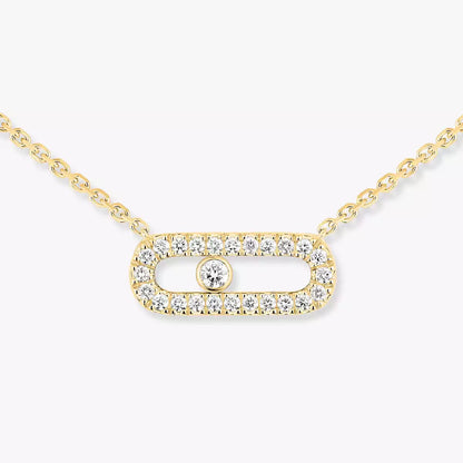 [✨Rose💎]Diamond Necklace Move Uno