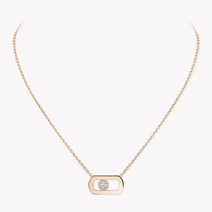 [✨Rose💎]So Move Diamond Necklace in Gold
