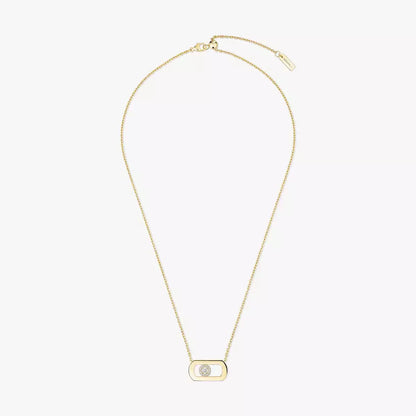 [✨Rose💎]So Move Diamond Necklace in Gold