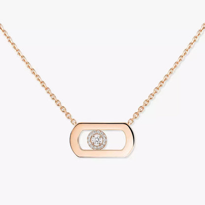 [✨Rose💎]So Move Diamond Necklace in Gold