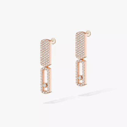 [✨Rose💎]Imperial Move SM Diamond Earrings