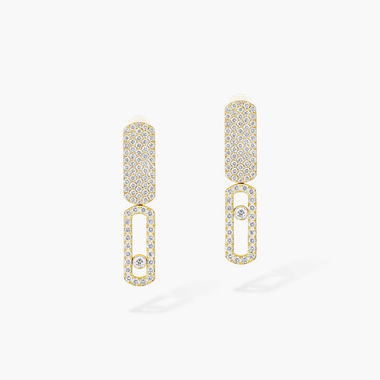 [✨Rose💎]Imperial Move SM Diamond Earrings