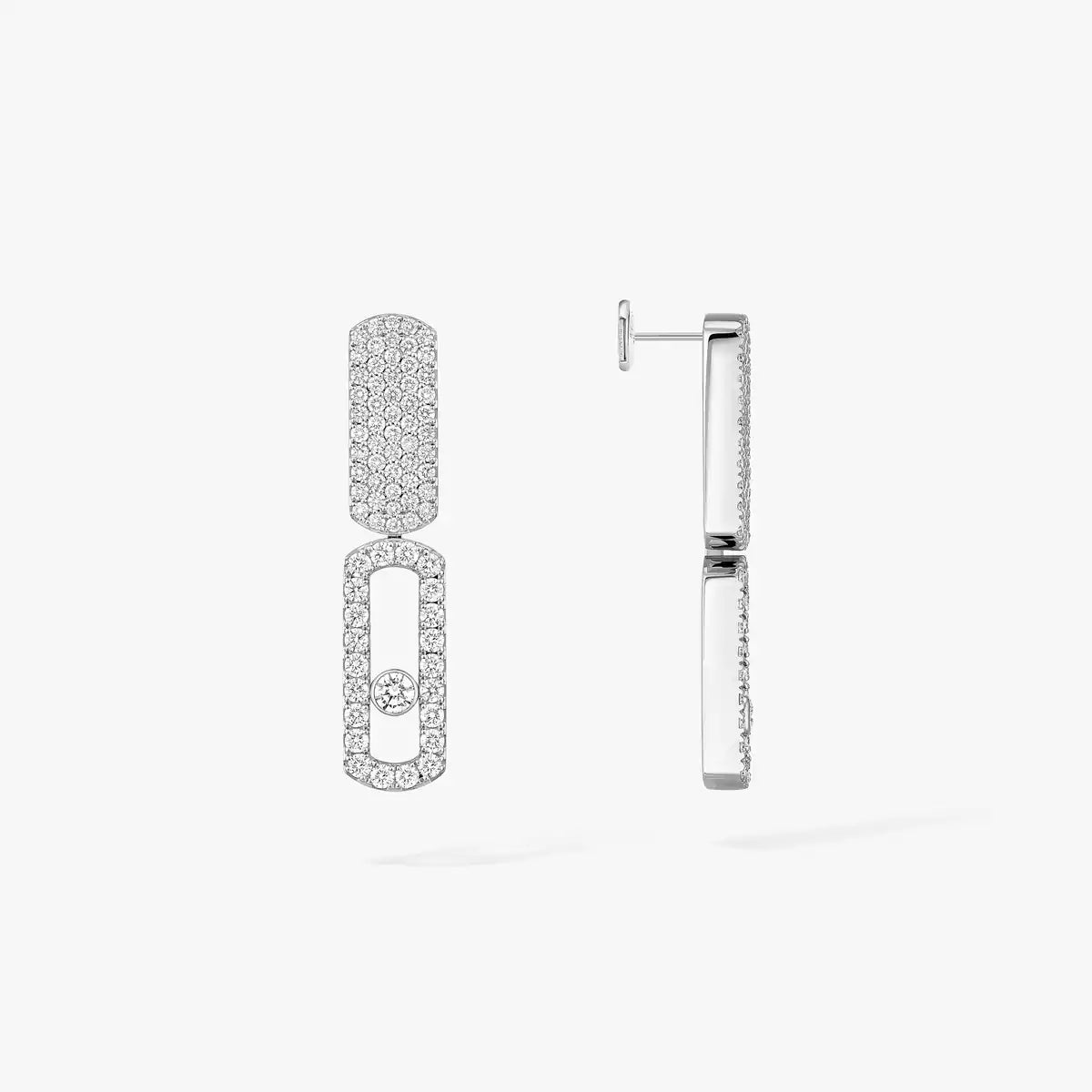 [✨Rose💎]Imperial Move SM Diamond Earrings