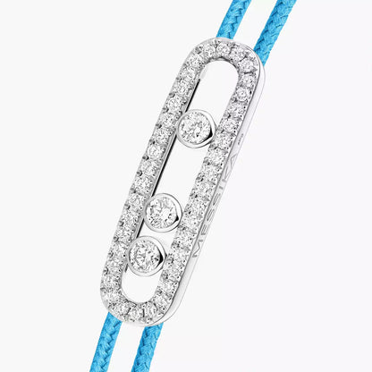 [✨Rose💎]MK Care(s) pink cord pave bracelet