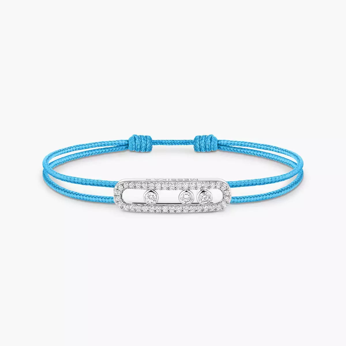 [✨Rose💎]MK Care(s) pink cord pave bracelet