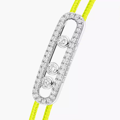 [✨Rose💎]MK Care(s) pink cord pave bracelet
