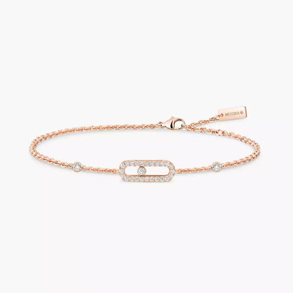 [✨Rose💎]Move Uno Diamond Bracelet