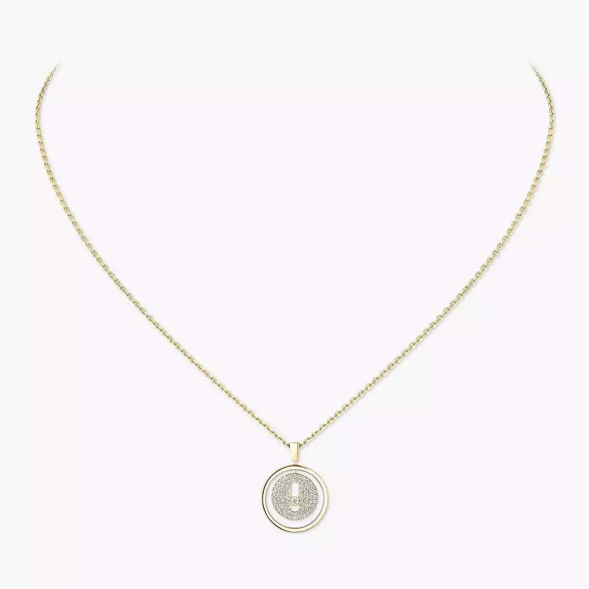 [✨Rose💎] Lucky Move Diamond Necklace