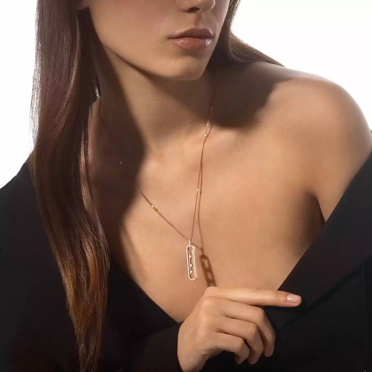 [✨Rose💎]Diamond Necklace Move 10Th