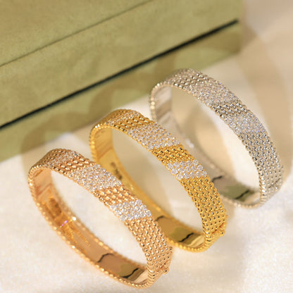 [✨Rose💎]  FIVE-ROW DIAMOND BRACELET