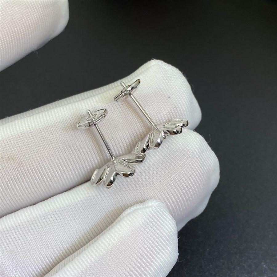 [💎ROSE💎]FRIVOLE MINI SILVER FLOWER EARRINGS
