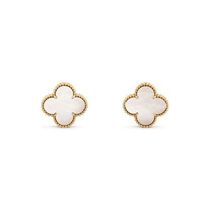 [💎ROSE💎]CLOVER MINI GOLD EARRINGS