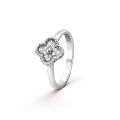 [💎ROSE💎]CLOVER DIAMOND RING