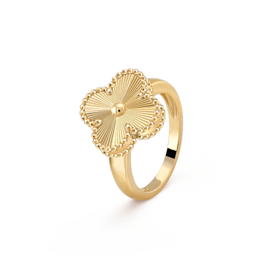 [💎ROSE💎]CLOVER GOLD RING
