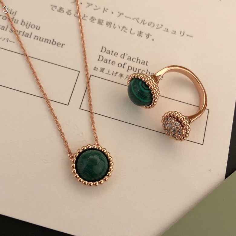 [💎ROSE💎]PERLEE COULEURS DIAMOND ROSE GOLD BETWEEN THE FINGER RING