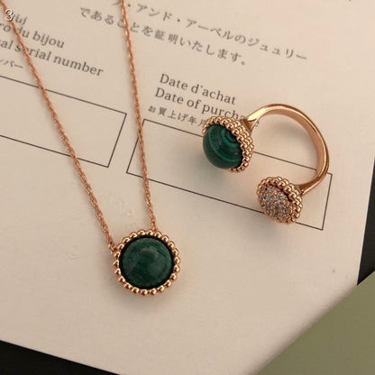 [💎ROSE💎]PERLEE COULEURS DIAMOND ROSE GOLD BETWEEN THE FINGER RING