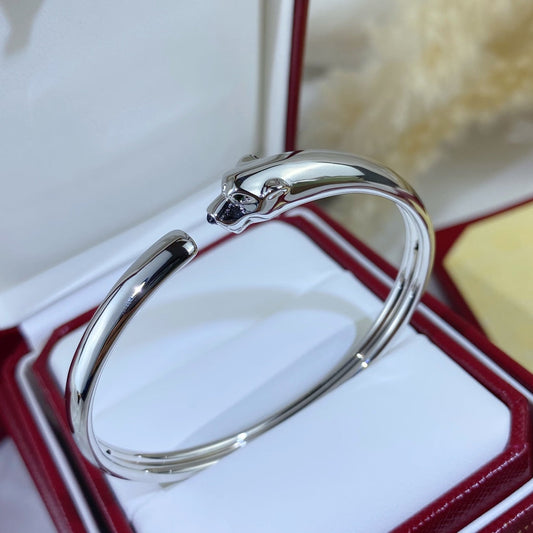 [Rose Jewelry]PANTHERE SILVER OPEN BRACELET